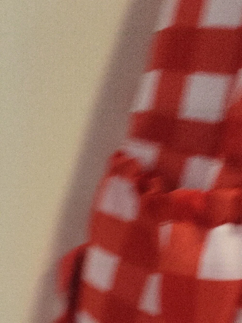 Red Gingham Cherry Backpack - NWOT